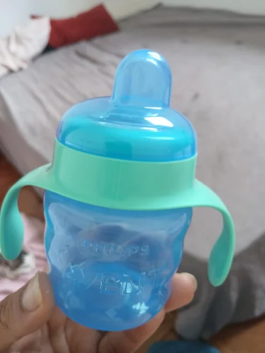 Copo De Transição Philips Avent 200ml 6m+ Azul com Alças