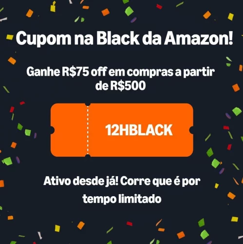 🚨 *CORRE! NOVO CUPOM da AMAZON!*