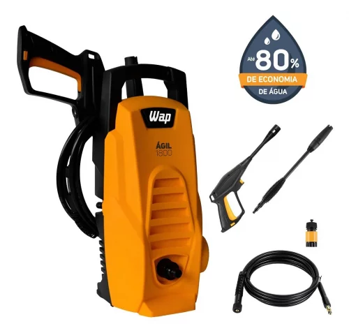 CORREEE 🔥Lavadora De Alta Pressão 1400w 1300psi 300l/h Wap Ágil 1800 127v