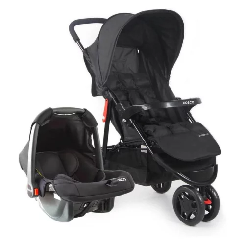 Cosco Kids  Travel System Toffy  Preto Absoluto