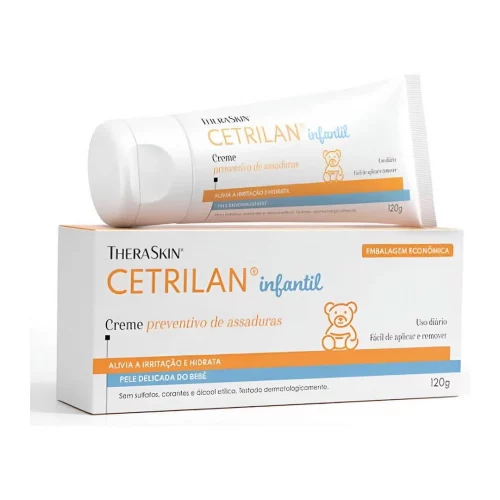 Creme para Prevenção de Assaduras Cetrilan Theraskin 120g