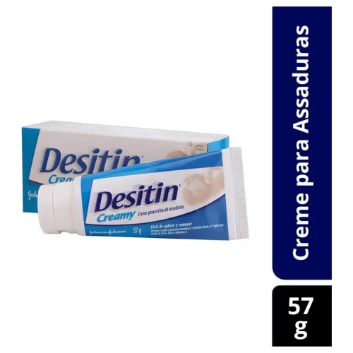 Creme Preventivo de Assaduras Creamy Aloe Desitin 57g