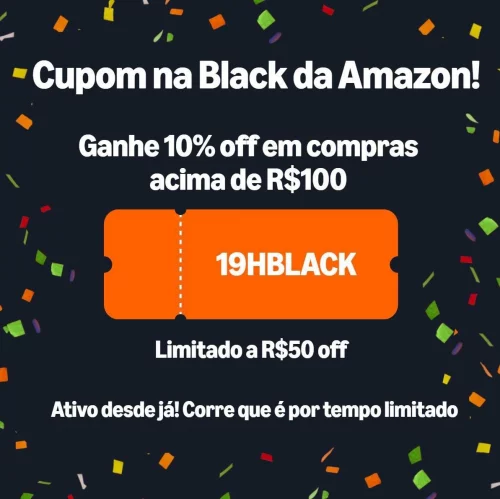 CUPOM AMAZON