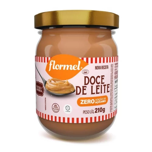 Doce de Leite Cremoso FLORMEL 210 Gramas