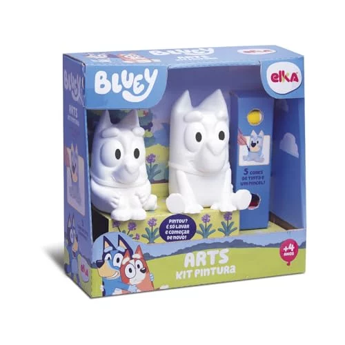 🛍️Elka, Arts Kit Pintura Bluey e Bingo