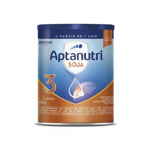 Fórmula infantil Aptanutri Soja 3 800g