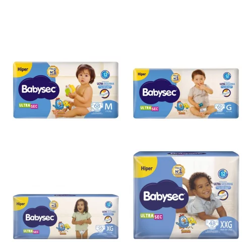 Fralda Babysec UltraSec Fralda Babysec UltraSec