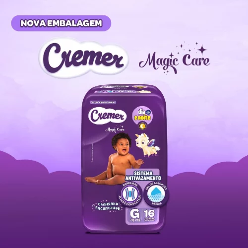 Fralda Cremer Jumbinho G 16 Unidades