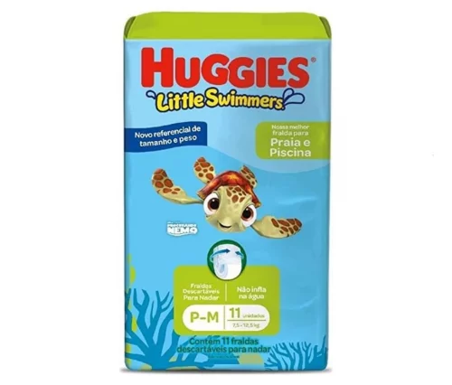 Fralda Huggies Little Swimmers P/M 11 Unidades