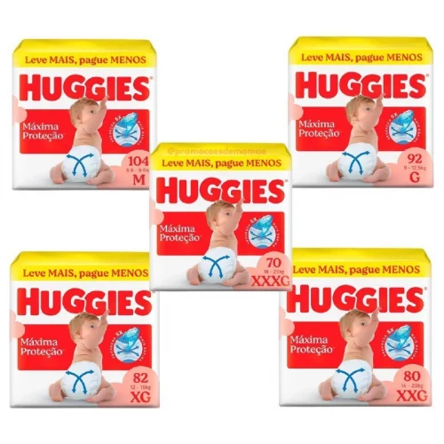 Fralda Huggies Supreme Care