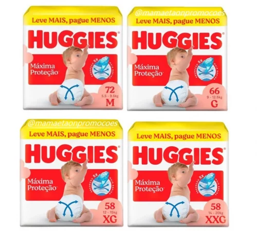Fralda Huggies Supreme Care