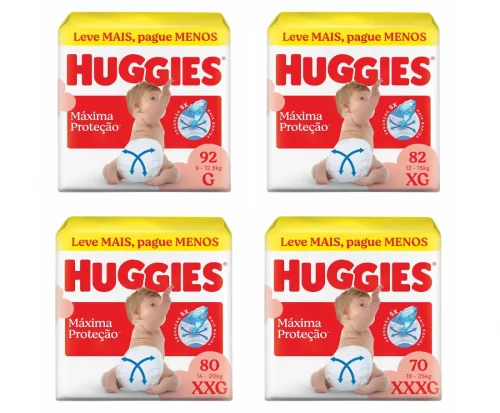 Fralda Huggies Supreme Care