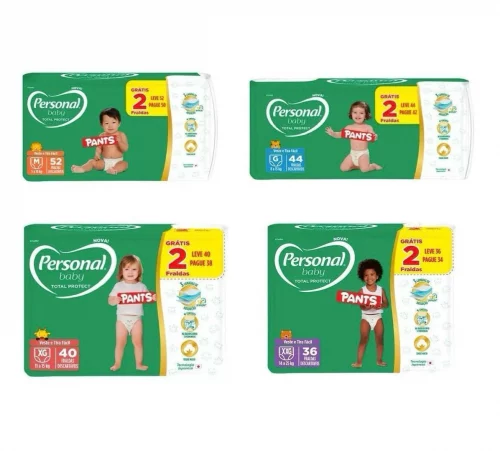 Fralda Personal Baby Pants Total Protect