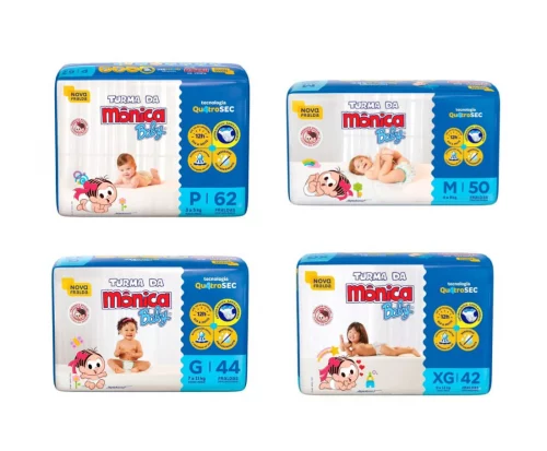 Fralda Turma da Mônica Baby