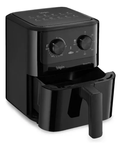🚨 Fritadeira Elétrica Air Fryer Quad Fry Elgin 4,2 L, 1400w