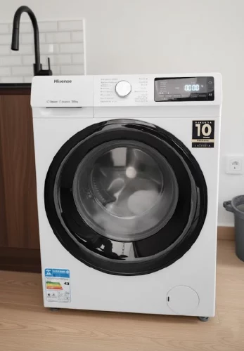 🔥 Hisense Lava e Seca, 13kg Lavagem/8kg Secagem, Steam, 13 Programas, Motor Inverter, Painel Touch, Branco WD13X