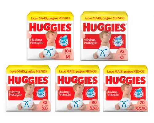 HOJE VOCÊ PAGA BARATO EM HUGGIES