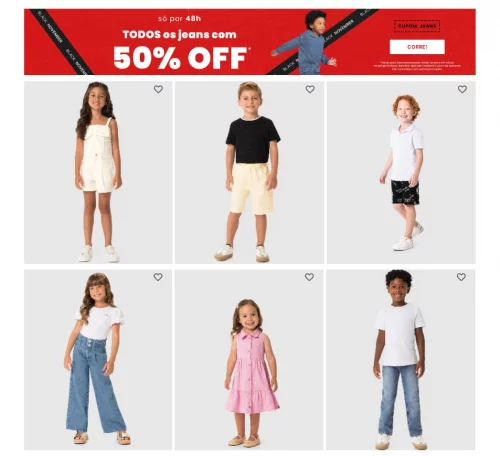 Jeans na Malwee com 50% Off usando o Cupom 🎁