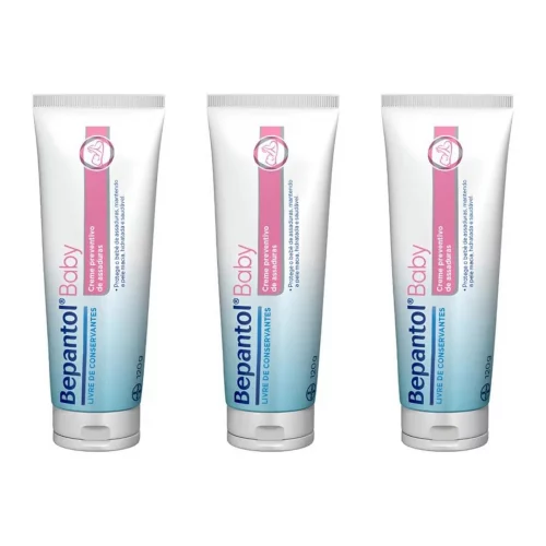 Kit 3 Pomada Assadura Bepantol Baby 120g