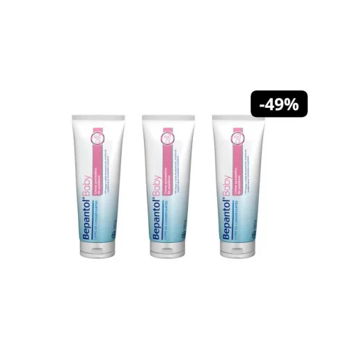 Kit Com 3 Cremes Pomada De Assadura 120gr Cada - Bepantol