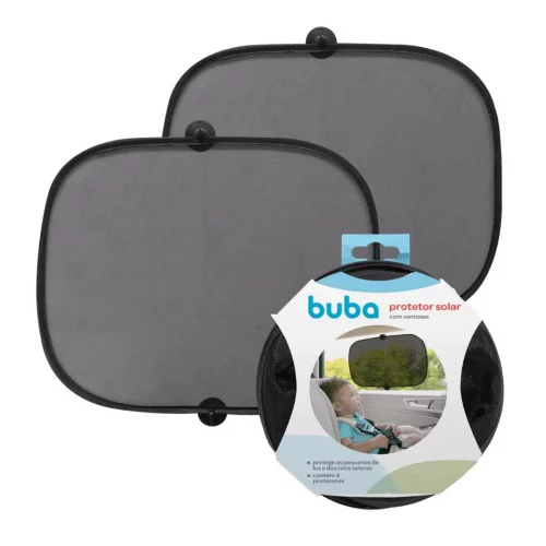 Kit De 2 Protetores Solares Buba Para Carros