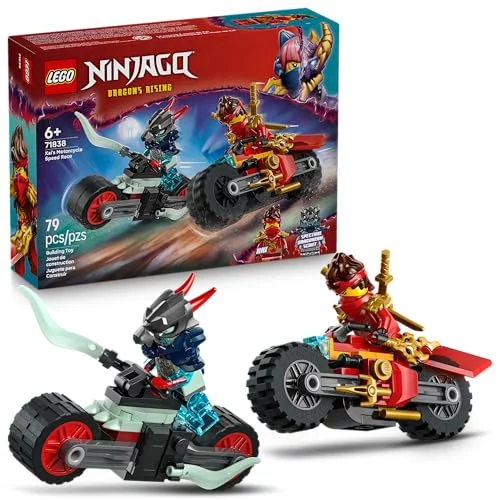 🛍️LEGO Ninjago Corrida de Motocicleta Veloz do Kai 71838