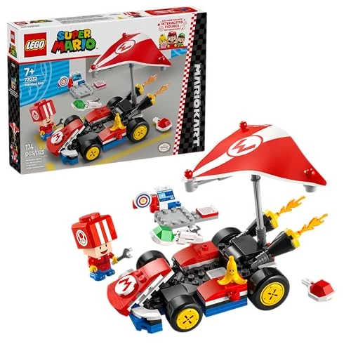 🛍️LEGO Super Mario Mario Kart™ – Kart padrão 72032