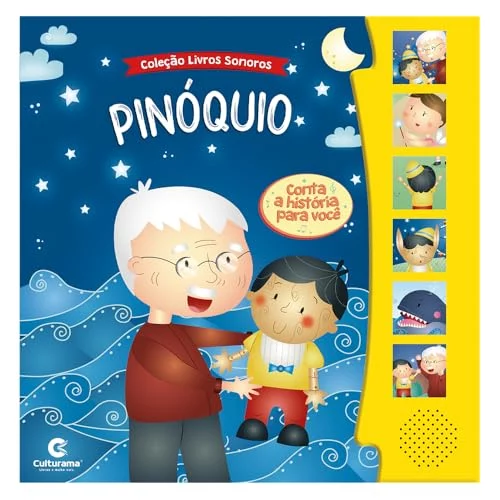 🛍️Livro sonoro Pinóquio
