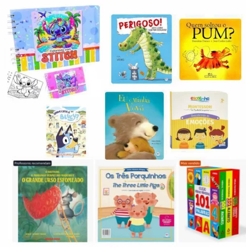 Livros infantis com precinho de Black Friday! Corre!
