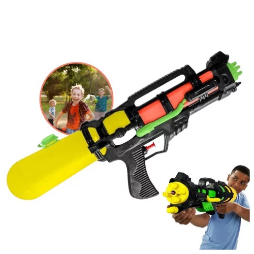 Máquina Pistola Lança Água Infantil Grande Potente Arma Lançador Arminha de água 1 UNIDADE / KIT 2/KIT 3/ KIT5