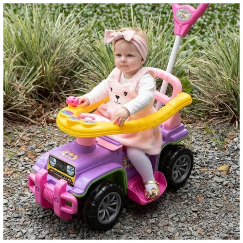 Maral Carrinho Com Chassis Jip Jip Menina Multicor