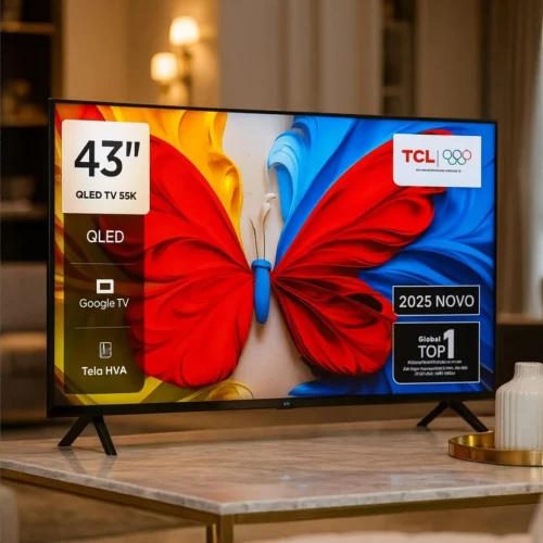 MENOR PREÇO, ESSA É A NOVA QLED DA TCL 2025 😱