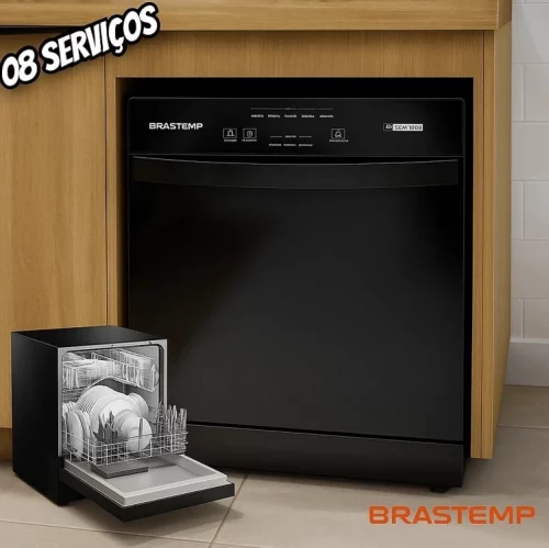 MENOR PREÇOOOO! Lava Louças de 8 Serviços 😍 5x Mais Economia de Água 🖤💦 #MercadoLivre