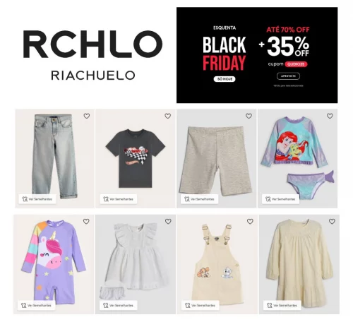Novo Cupom 35% off liberado na Riachuelo 🔥