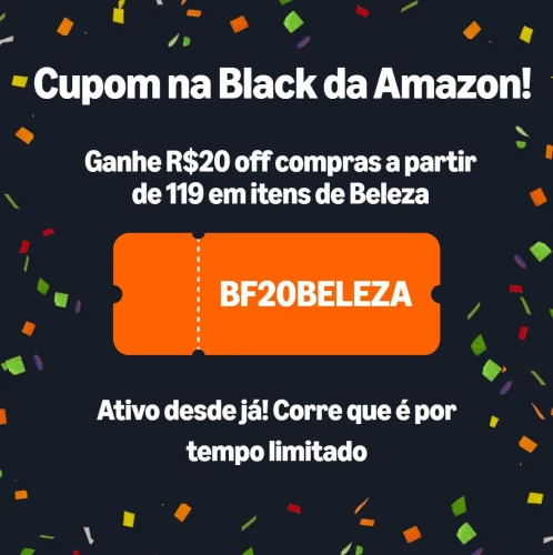 🔥 NOVO CUPOM AMAZON somente no app