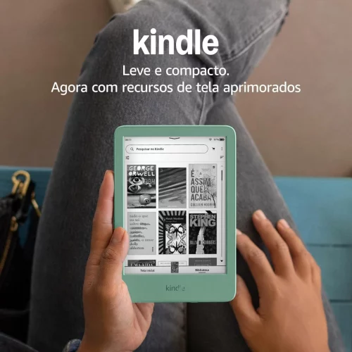 🔥 Novo Kindle 16 GB (Geração mais recente)
