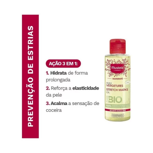 😍 Óleo Estrias Mustela 105 ml, Mustela Maternité