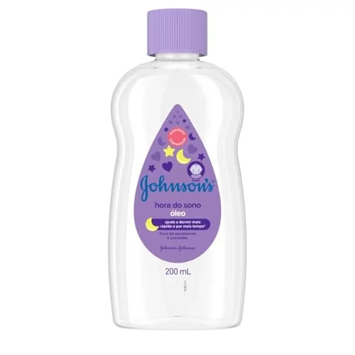 🛍️Óleo Hidratante Relaxante Johnson's® Baby Hora Do Sono, 200ml