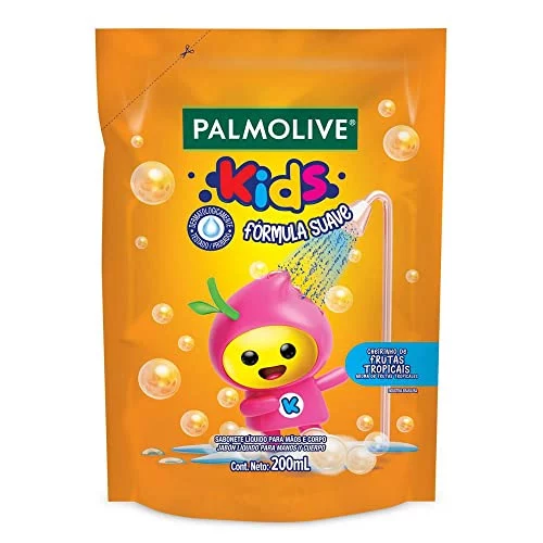 🛍️Palmolive Kids - Refil Sabonete Líquido Infantil, 200Ml