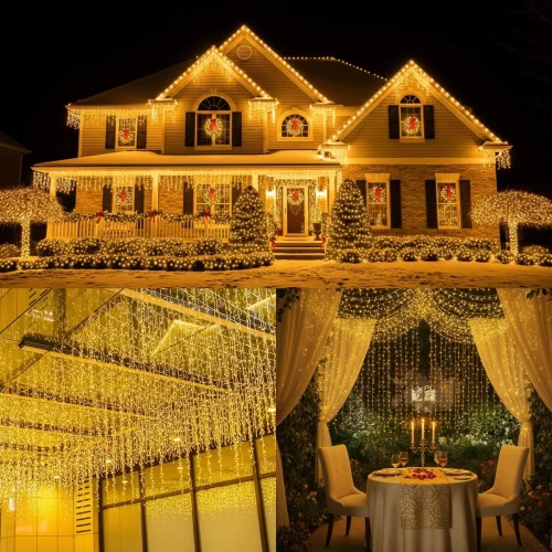 PERFEITA 😌 CASACATA 400 LED's
