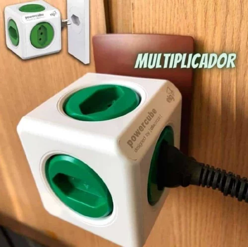 Permite expandir uma tomada em até 5 pontos 🔌