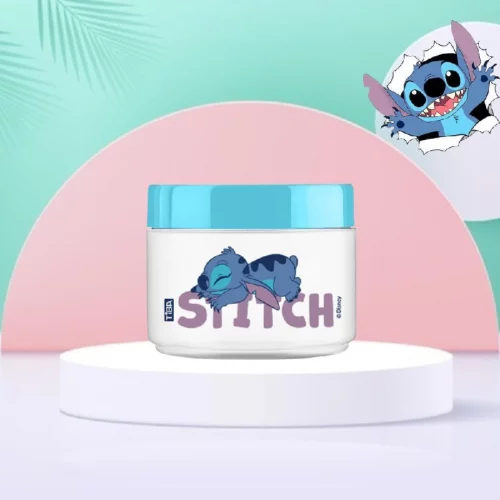 Pote TIBA Organizador Toda Hora Stitch 500 ml