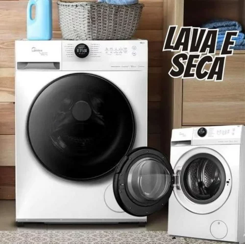 PREÇÃO PARCELADO, LAVA E SECA MIDEA 10,5KG