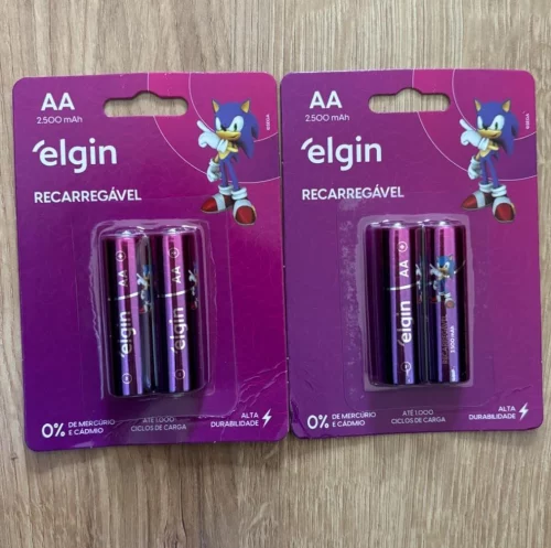 🚨 PRECINHO ‼️ 2 pilhas RECARREGÁVEIS 🔋
