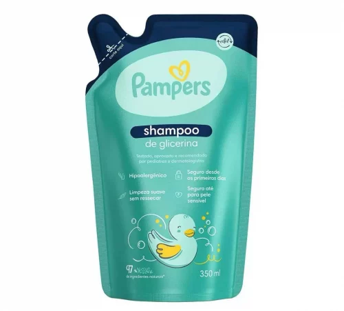 Refil Shampoo Pampers de Glicerina - 350ml