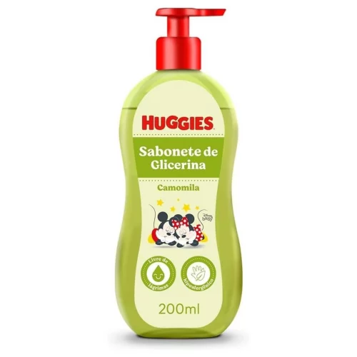 Sabonete Líquido Huggies Camomila, 200ml