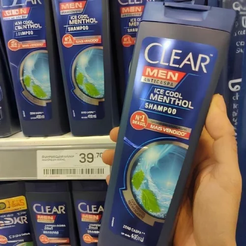 Shampoo Clear Men Anticaspa Ice Cool Menthol 400Ml*