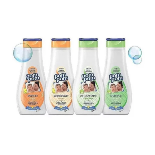 Shampoo e Condicionador Pom Pom Camomila e Suave 200ml