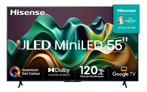 🔥🔥 Smart Tv 55 Hisense Ultra Hd 4k Mini Led U6n Google Tv - R$1679 🔥🔥 Smart Tv 55 Hisense Ultra Hd 4k Mini Led U6n Google Tv - R$1679