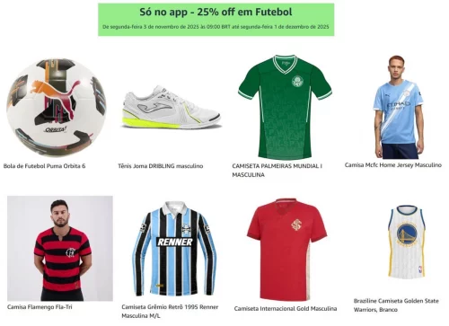 ⚫ Só funciona no APLICATIVO AMAZON